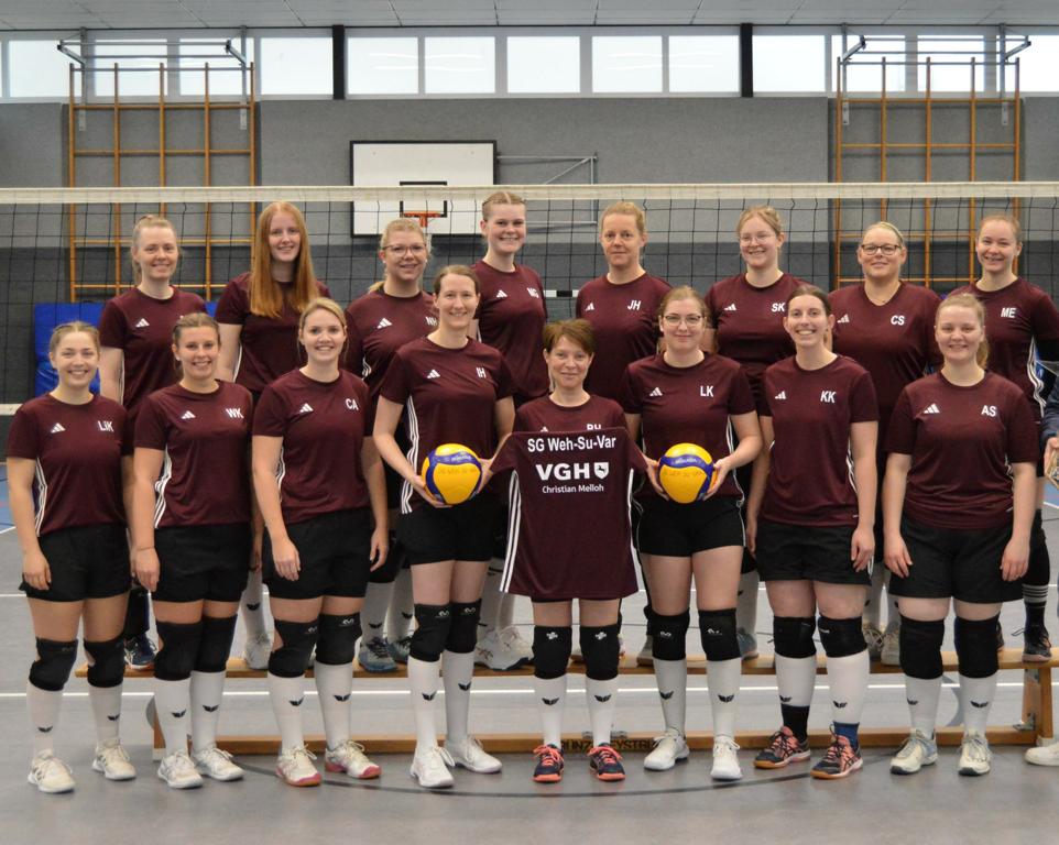 1. Damen SG Weh Su Var Sponsoring durch VGH Christian Melloh